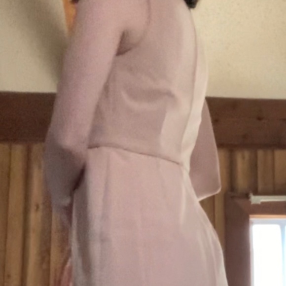 Ann Taylor | Blush Pink Sheath Dress, Sz 0P Petite - Picture 3 of 3